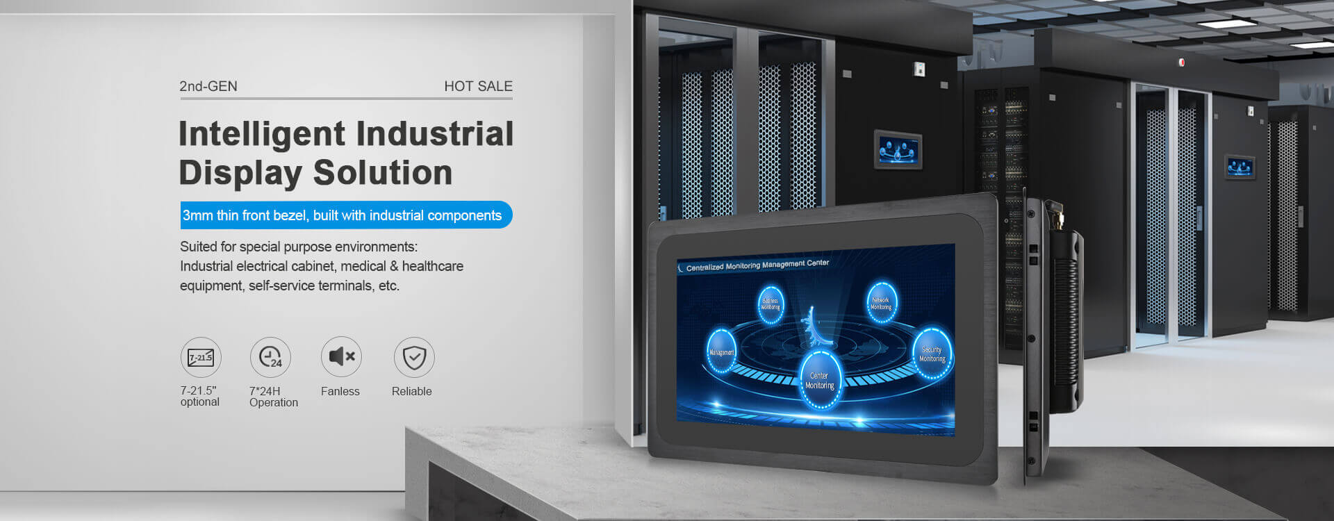 Touch Think industrial monitor panel pc