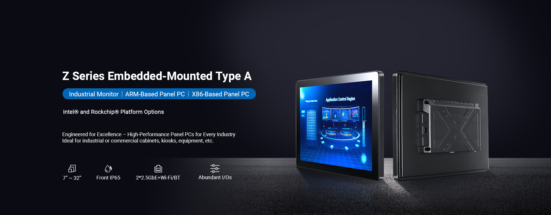 Touch Think industrial monitor panel pc