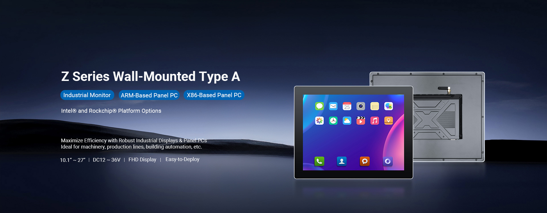 industrial android panel PC