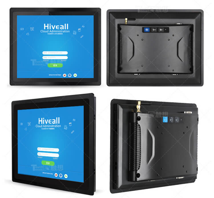 Embedded All In One PC Industrial Grade IP65 Rated 10.4"
