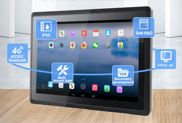 Industrial Android All-in-one Tablet PC IP65 Computer 17.3"