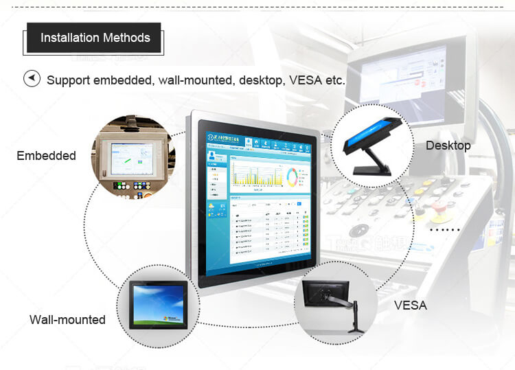 Professional Industrial Grade Display TFT LCD Monitor Hot Sale 13.3"