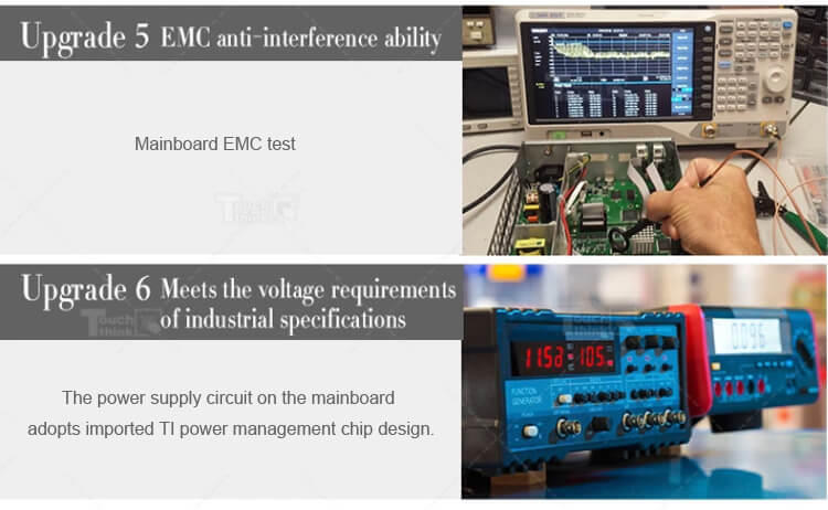 HMI Fanless Industrial Touchscreen All In One Panel PC 10.1"