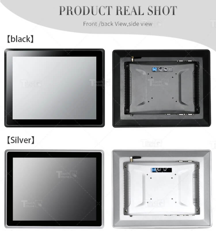 HMI Fanless Industrial Touchscreen All In One Panel PC 10.1"