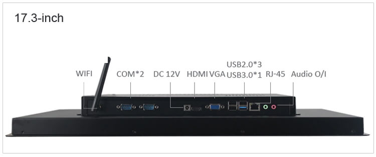 Industrial Touch Screen All in one Panel PC 17.3"