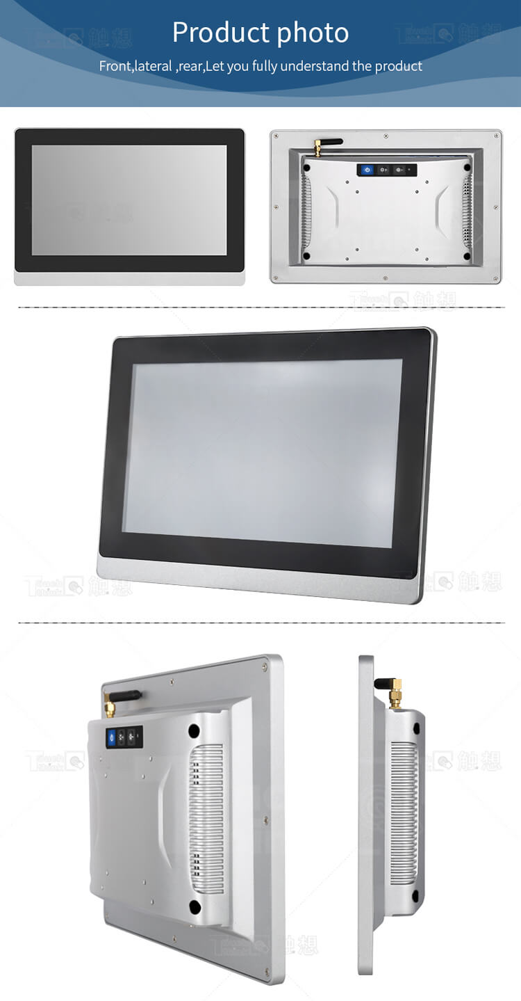 Industrial Touch Screen Panel PC Capacitive Or Resistive Touch Screen