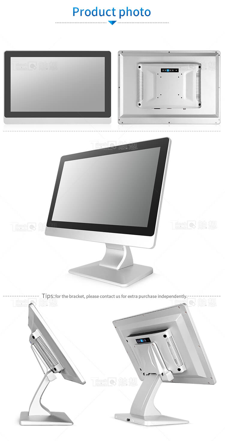 Industrial Monitor Wide Screen Display LED backlight 15.6 inch