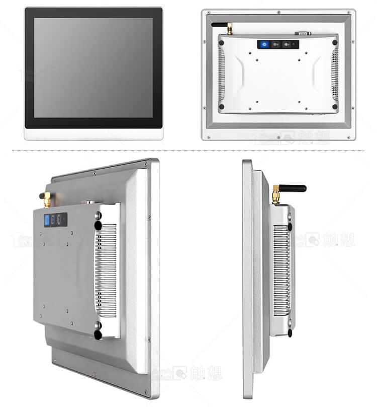 Fanless Panel PCs with Core i3/i5/i7 CPUs 12 Inch