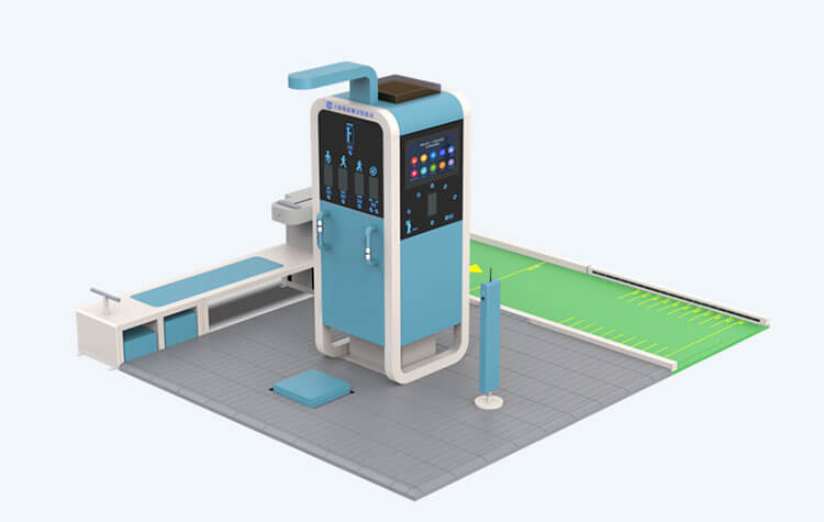 Industrial Touch Screen Monitor Used In Physical Fitness Testing Equipment