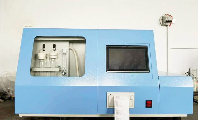 Industrial Panel PC Used In Automatic Sulfur Analyzer