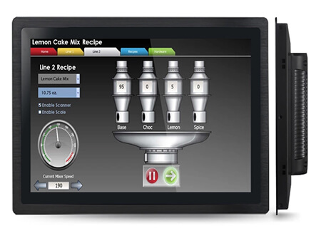 Industrial Panel PC Used In Automatic Sulfur Analyzer