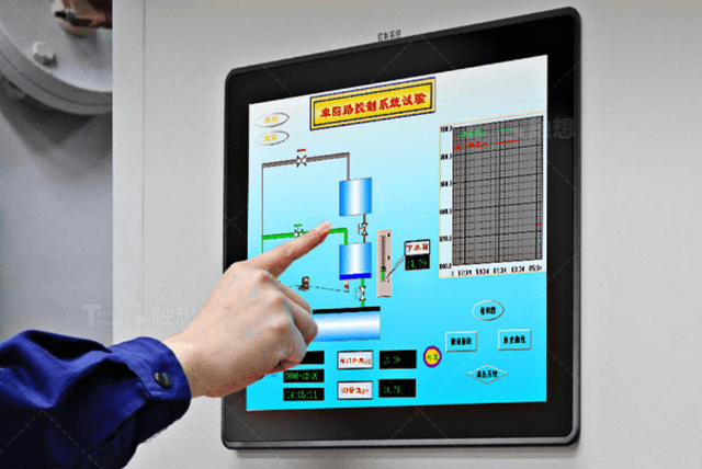 Industrial Monitor Used In Metal And Weight Detection System