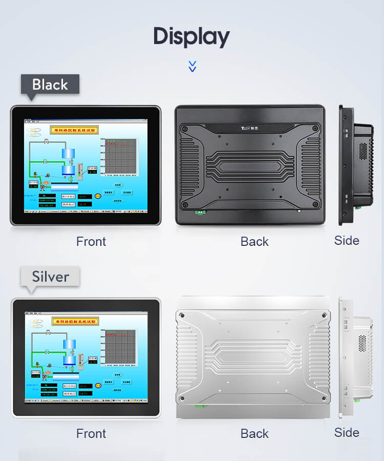 10.4" Industrial Rugged Flat Panel Displays