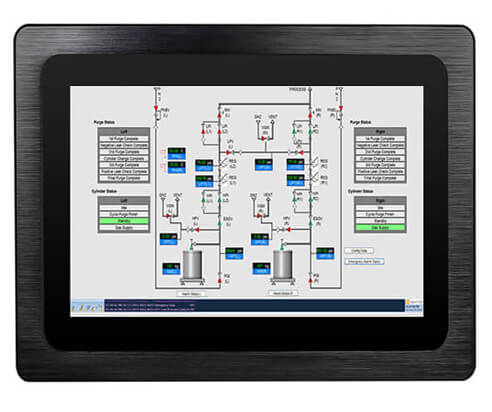 Industrial Panel PC Offers Reliable Smart Control For Screw Air Compressors