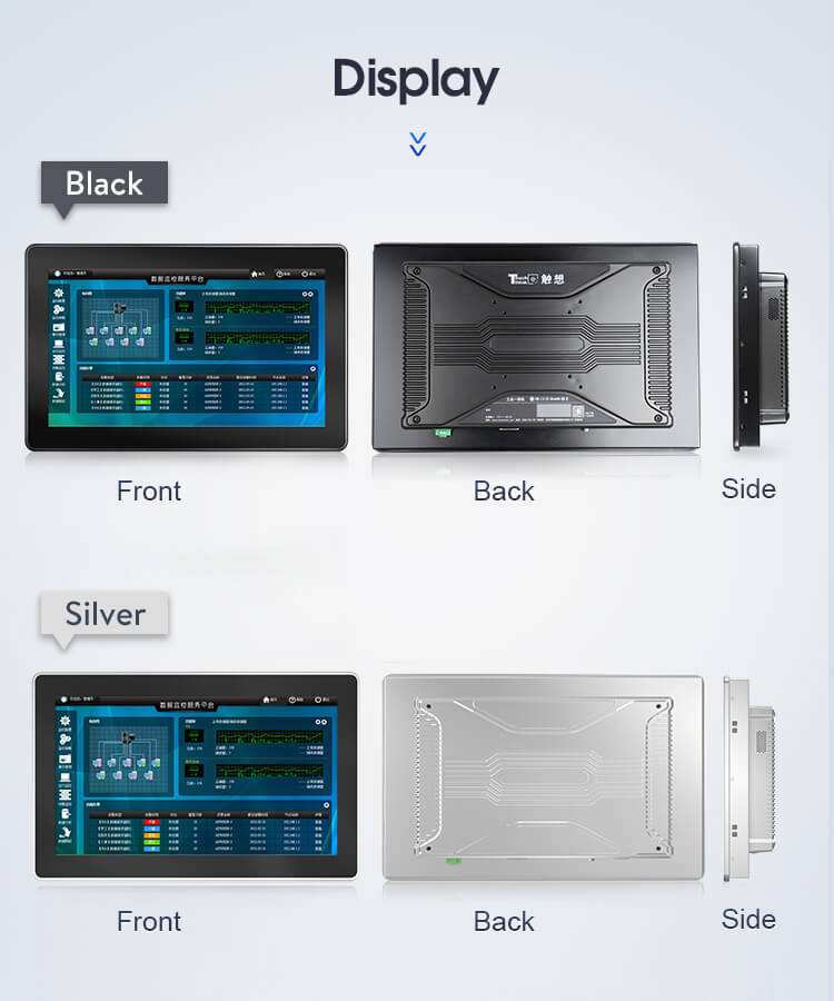 15.6" Industrial LCD Display Monitor With HDMI, DVI, VGA