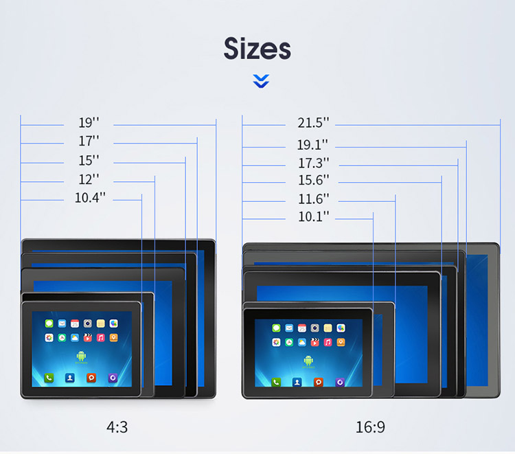 Industrial Android Tablet PC PoE Dual LAN Ethernet Android 6.0