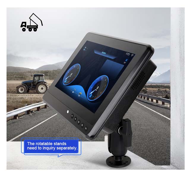 10.1" Vehicle Mount LCD Monitors Vehicle Touch Displays