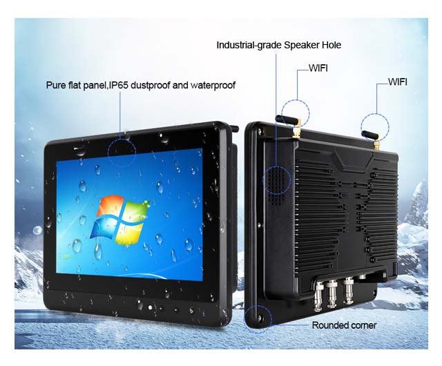 Transportation Panel PC Windows Vehicle Mounted Touch Computers