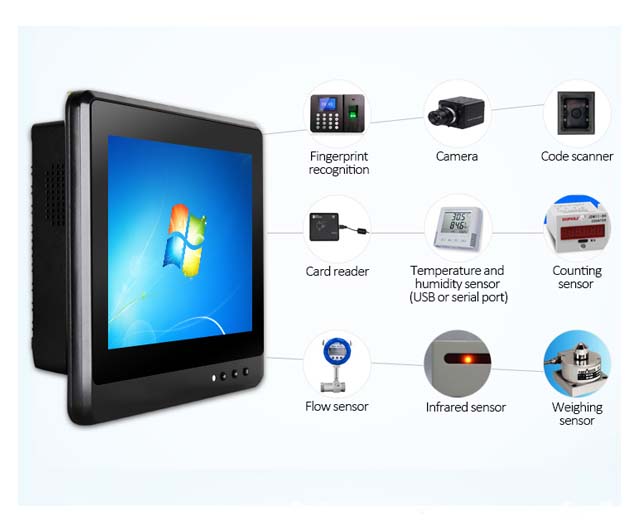 Transportation Panel PC Windows Vehicle Mounted Touch Computers