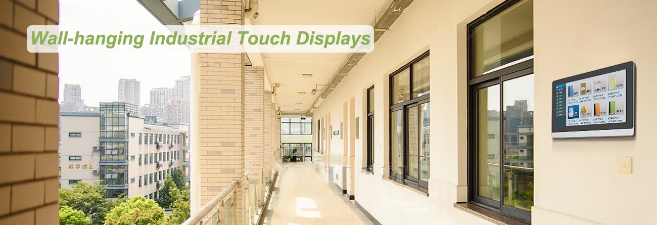 Wall Mount Industrial Display IP65 Waterproof Dustproof 8 Inch