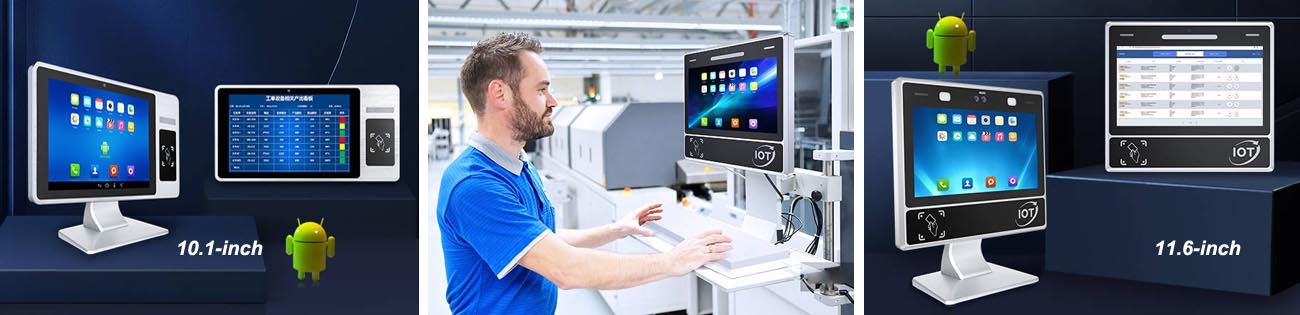 Android Panel PC Equipped In MES Terminals Improve Management Efficiency For Smart Factory