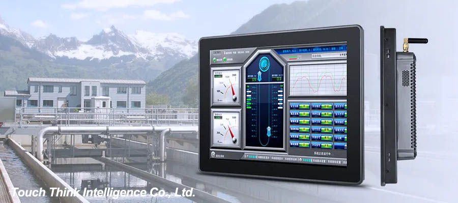 Touch Think Android all-in-one PC Used In Sewage Treatment Solution