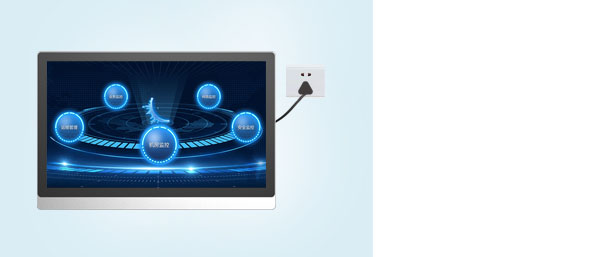 Industrial Touch Screen Monitor High Brightness Waterproof 21.5 inch