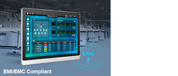 VESA Mount Industrial Touch Panel Computer for Food, Chemical Production Line