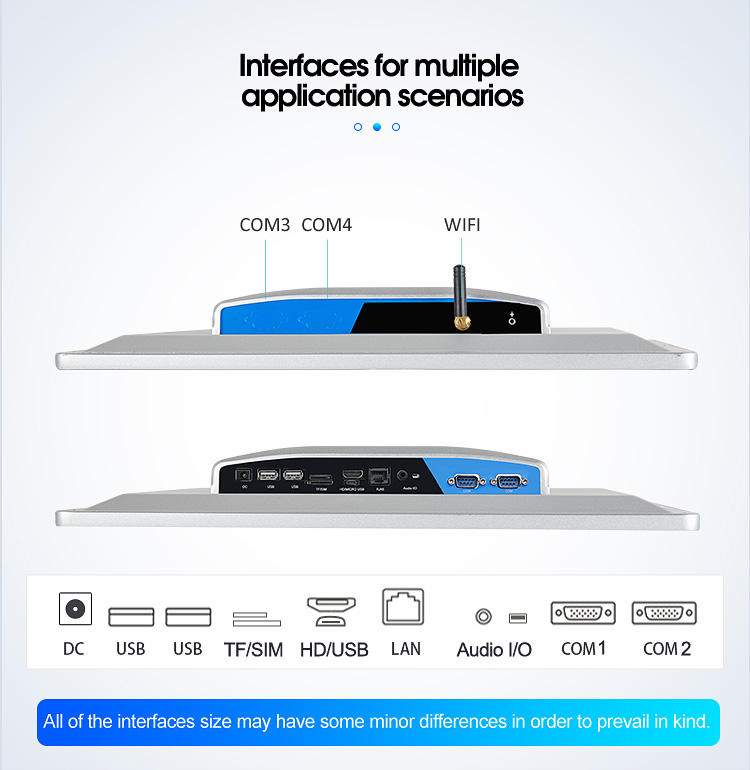 Android Industrial Panel PC WIFI RJ45 Capacitive Touch 15.6 inch