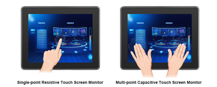 Resistive or Capacitive touchscreen for Industrial Touch Screen All-in-one Panel PC ?
