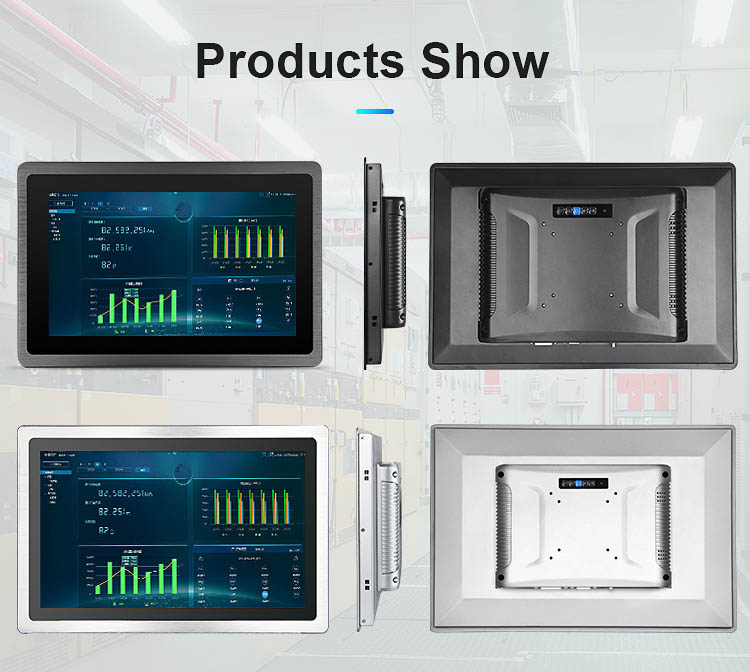 Full Metal Case Industrial Touch Screen Monitor 15.6"