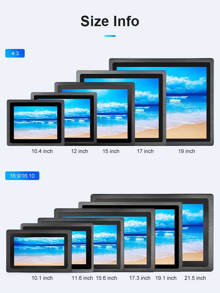 Industrial Tablet PC Windows All In One PC 19.1 Inch