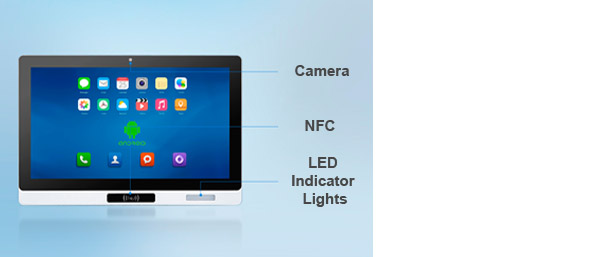 All-in-One Android Panel PCs with NFC/Camera For MES System in Digital Factory 24/7 Use