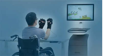 Rehabilitation Robot Supported By Touch Think 4th-GEN Android All-in-One PC