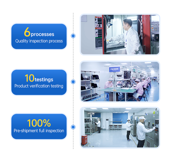 10.1" Wall Mounted Industrial LCD Display HD