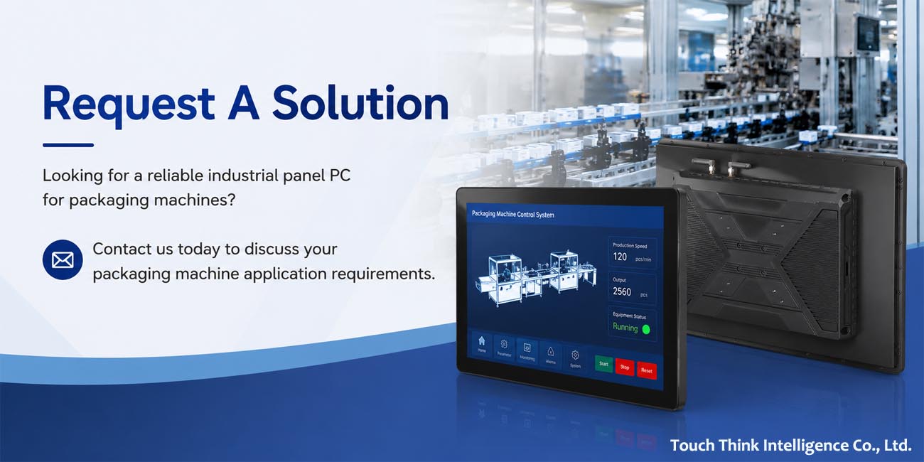 Industrial Panel PC for Packaging Machines