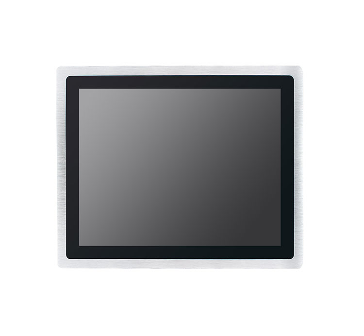 Industrial Panel PC With Black Metal Case All In One Computer Fanless 10.1
