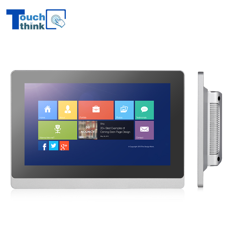 10.1 inch IPS Panel Mount Industrial Touch Screen LCD Monitors