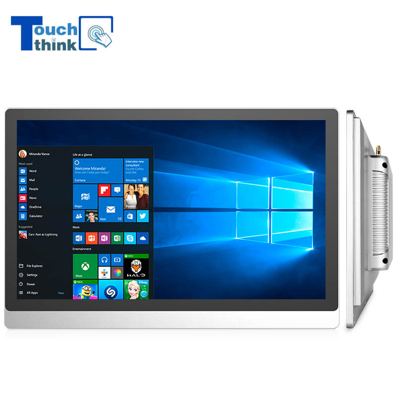 21.5 Inch TFT Fanless Touch Panel Computer with Intel Core