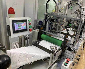 Industrial Touch Screen Used In Automatic Mask Machine