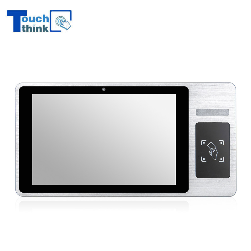 10.1 inch Touch PC-Based MES Hardware Terminals With NFC RFID Card Reader Customized Logo