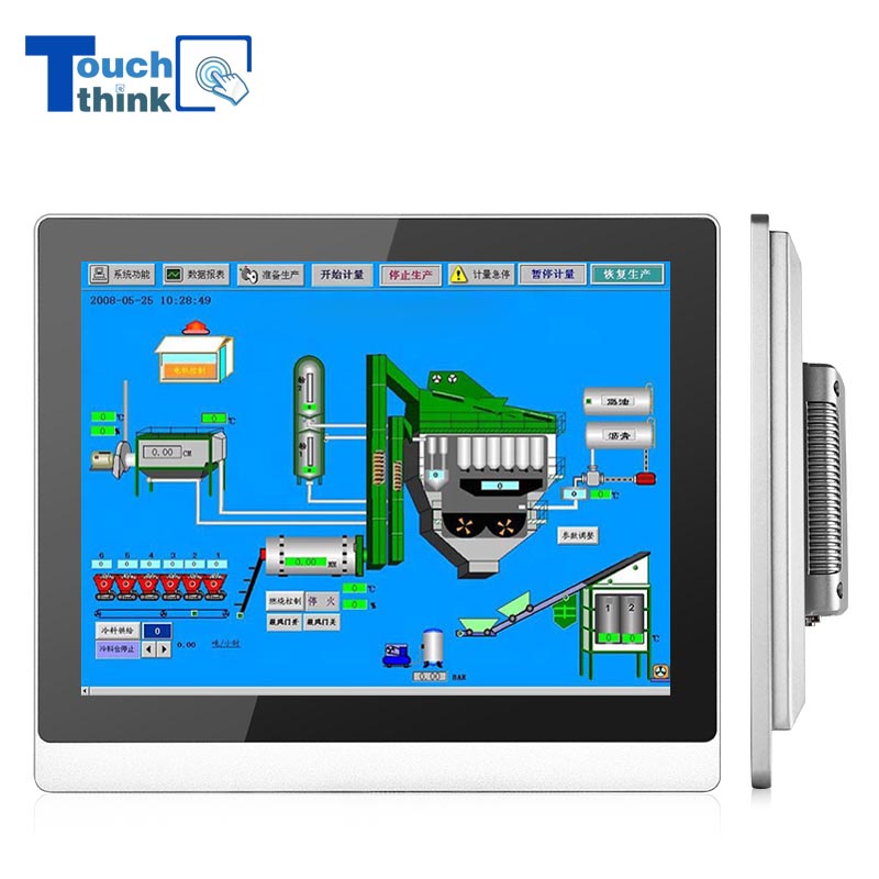 Multi Touch Capacitive Touch Screen Monitor Waterproof 17 Inch