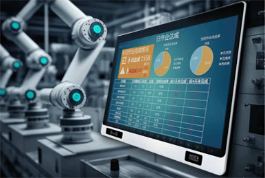 Industrial Panel PCs as Workstations Terminals for Production Line