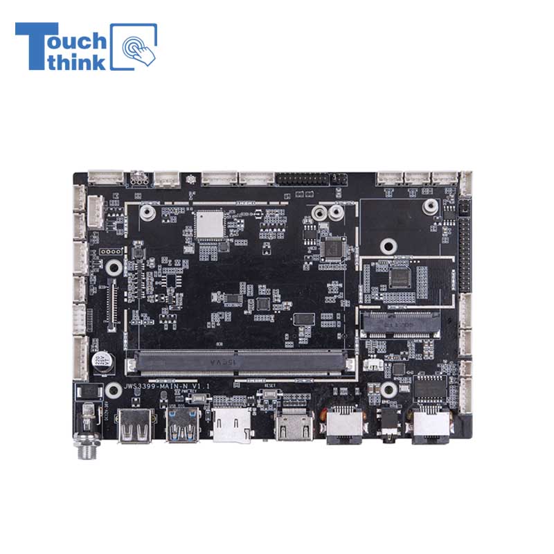 Six-Core 1.8GHz Android 7.1/9.0 Industrial Dual Ethernet Mainboard with RS232 EDP LVDs