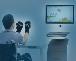 Rehabilitation Robot Supported By Touch Think 4th-GEN Android All-in-One PC