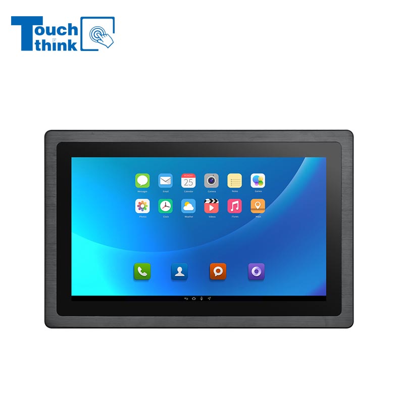 15.6 inch Flush Mount Panel PC 1000nits Touch Screen Dual Gigabit Ethernet LAN