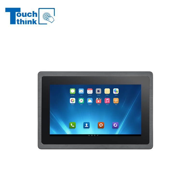 11.6 inch Industrial Panel PC with High Brightness LCD, IP65 Dustproof Waterproof Front Panel