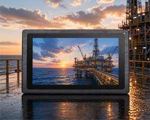 Industrial High Brightness Touch Screen Monitor for Open Deck Environments: Reliable Visibility in Harsh Marine Conditions